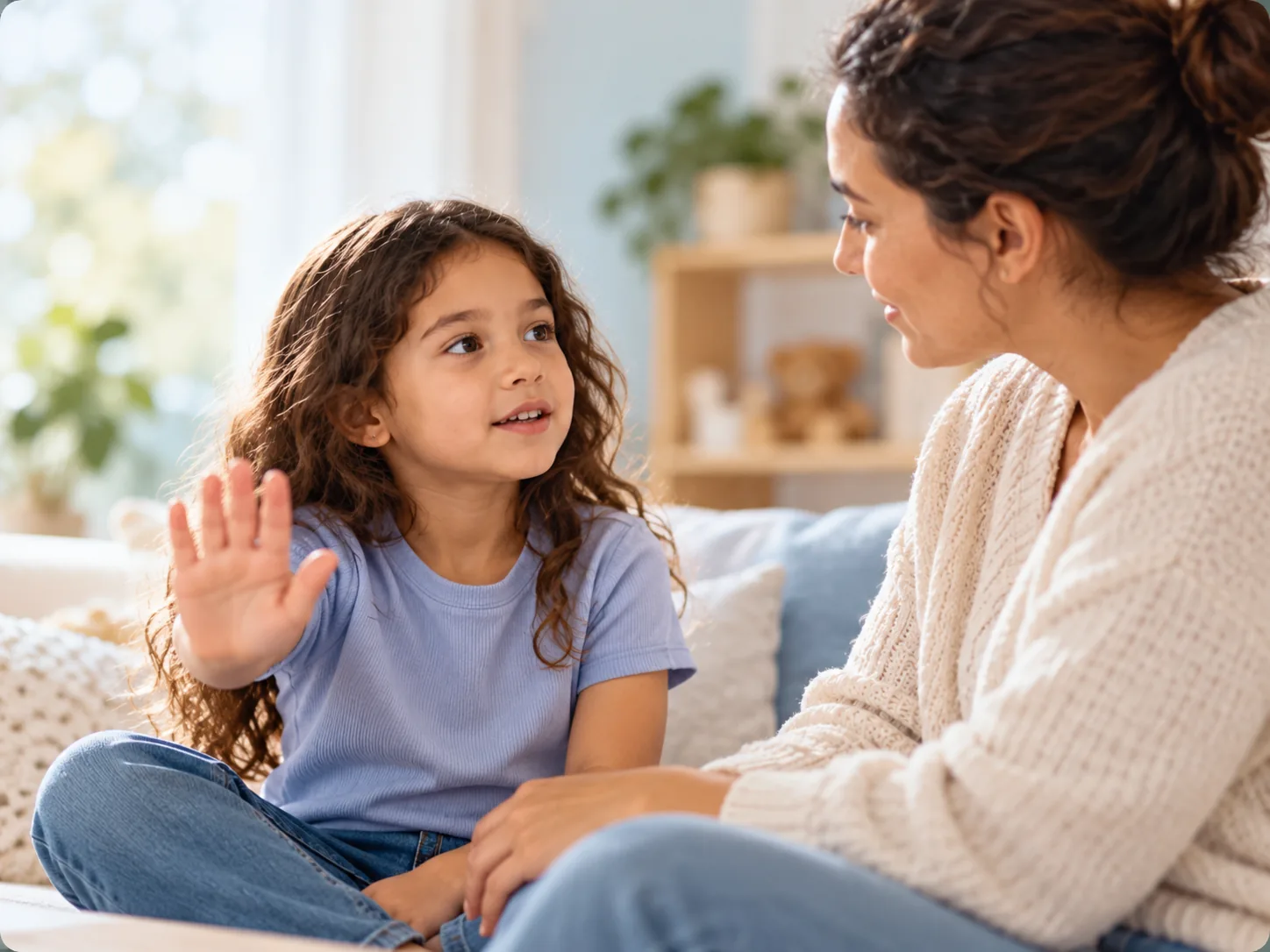 Conversa sobre corpo, limites e proteção infantil